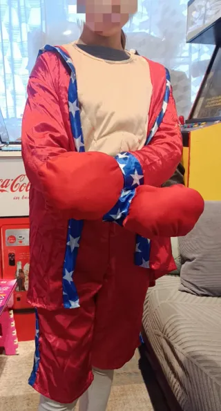 Disfraz Boxeador Rocky Talla 6-8 Años