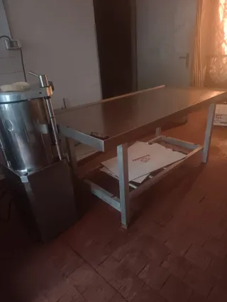 Picadora - amasadora - embutidora mesa - caldera