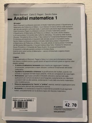 Analisi matematica 1