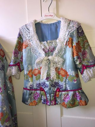 Vestido fallera niña