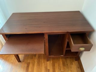 Escritorio madera antiguo