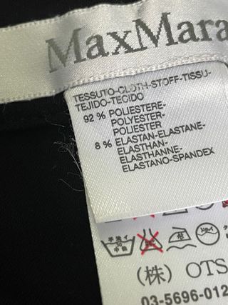 Pantaloni eleganti Max Mara neri
