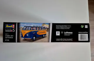 Maqueta Revell VW T1 Samba Bus Lufthansa 1:24