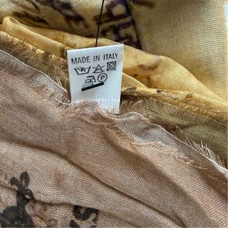 Sciarpa Unisex Foglio Congedo Beige