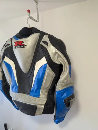 Chaqueta Moto Cuero Suzuki Talla S