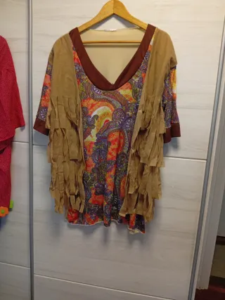 Disfraz Hippie Talla Única