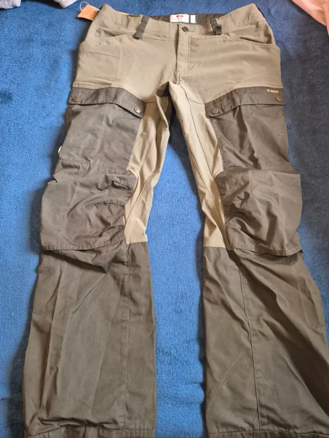 Pantalones senderismo Fjällräven verde