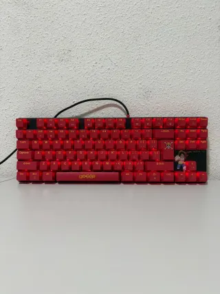 Teclado Mecánico Gaming FR-TEC One Piece Rojo