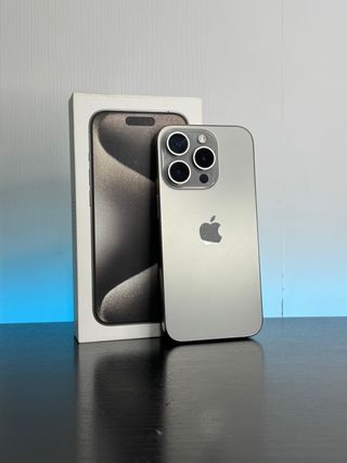 iPhone 15 Pro 128GB Titanio Natural + Caja