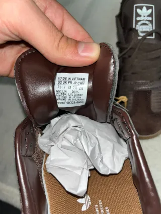 Adidas Samba OG Marrones y Blancas