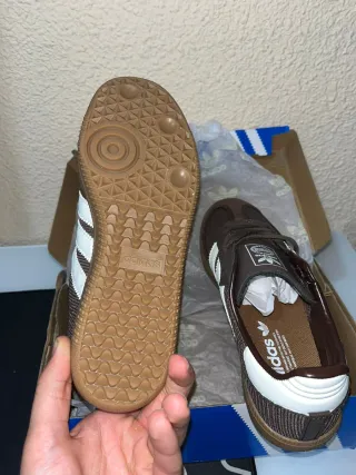 Adidas Samba OG Marrones y Blancas