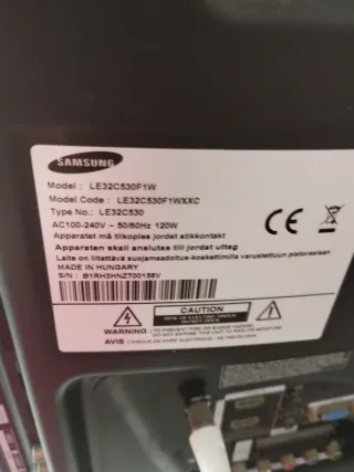 Televisor Samsung Negro