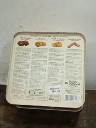 LIQUIDACIÓN Caja Vintage Balocco Italiana