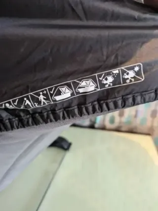 BURBUJA DE LLUVIA BUGABOO DE ALTA CALIDAD NEGRO