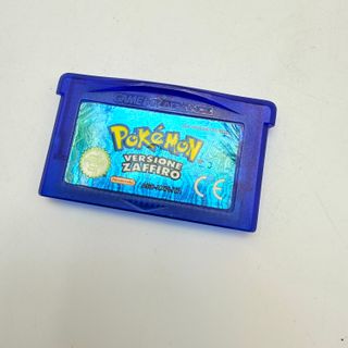Pokemon Zaffiro Nintendo Game Boy Advance gba ita