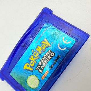 Pokemon Zaffiro Nintendo Game Boy Advance gba ita
