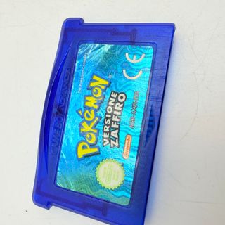 Pokemon Zaffiro Nintendo Game Boy Advance gba ita