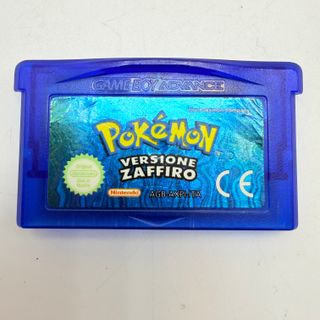 Pokemon Zaffiro Nintendo Game Boy Advance gba ita