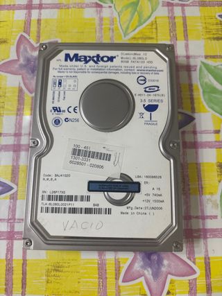 Disco Duro Maxtor DiamondMax 10 80GB