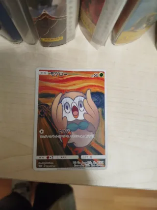 Carta Pokémon Rowlet El Grito en japones