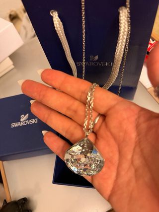 Collar Swarovski Plata y Cristal