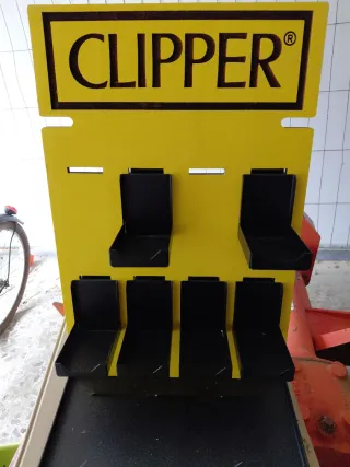 Espositore Clipper giallo
