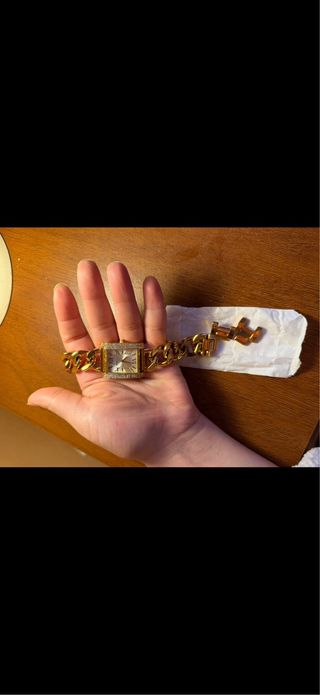 Orologio donna con maglie in oro Nuova