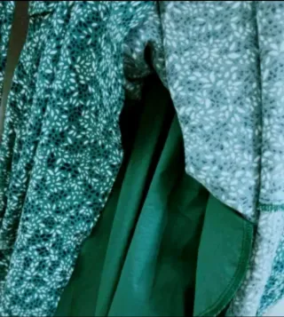 Vestido Salsa Talla 44 liberty print seagreen