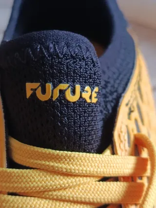 Zapatillas Puma Futbol Amarillas Negras Talla 34