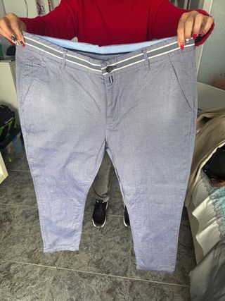 Pack 2 Pantalones Vestir Hombre M