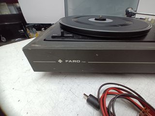 Tocadiscos Faro 725, para piezas