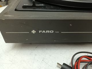 Tocadiscos Faro 725, para piezas