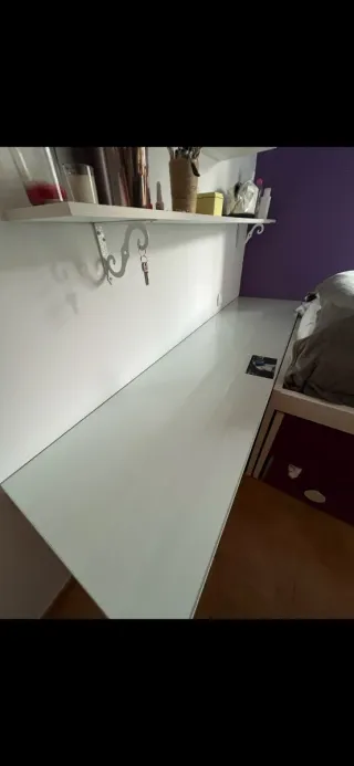 Dormitorio juvenil completo morado