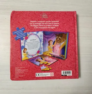 La Bella e la Bestia. Libro puzzle. Ediz. a colori