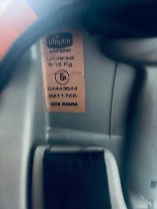 Silla de coche Chicco naranja