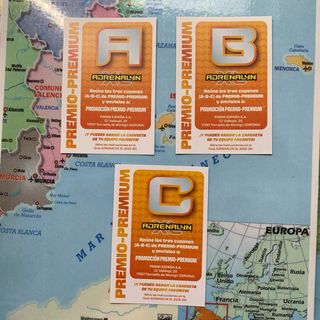 3 letras A-B-C limitada premium adrenalyn 25-26