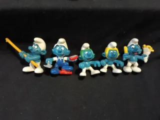 Lote de Figuras Los Pitufos the smurfs