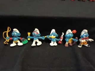 Lote de Figuras Los Pitufos the smurfs