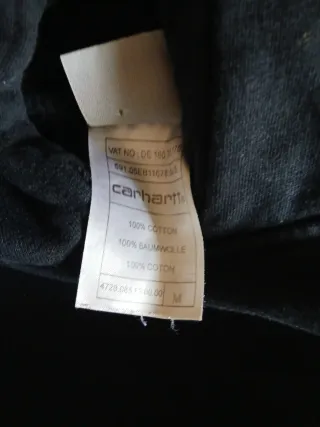 Sudadera Carhartt Negra Talla M o S