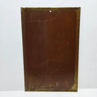 Riproduzione insegna tariffario della Madama Gioia