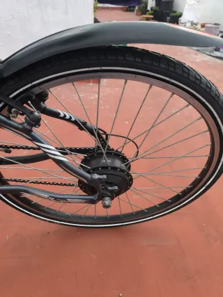 Bicicleta Híbrida Eléctrica E-Bike + 3 Baterías
