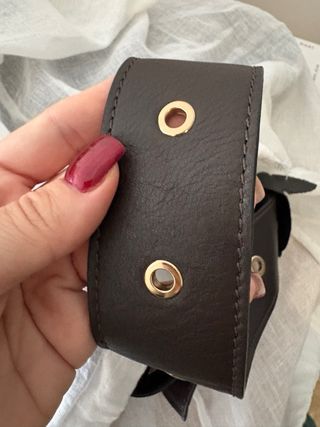 Bolso piel marrón Zara a estrenar