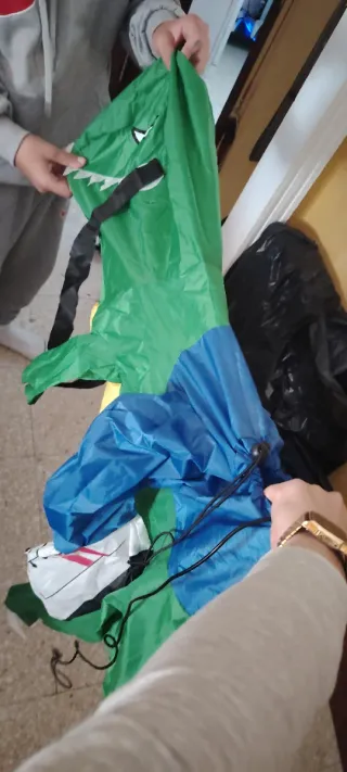 Disfraz inflable de vaquero