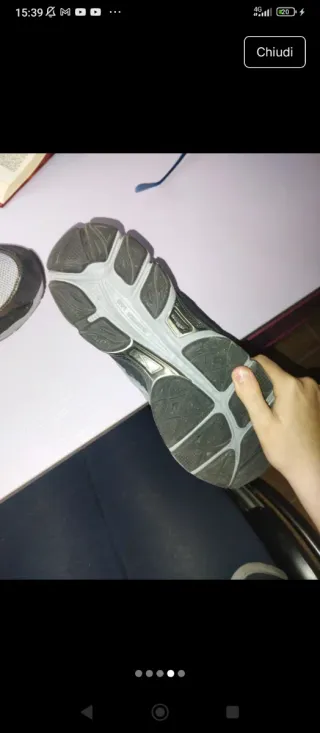 Scarpe Asics Uomo Grigie e Nere