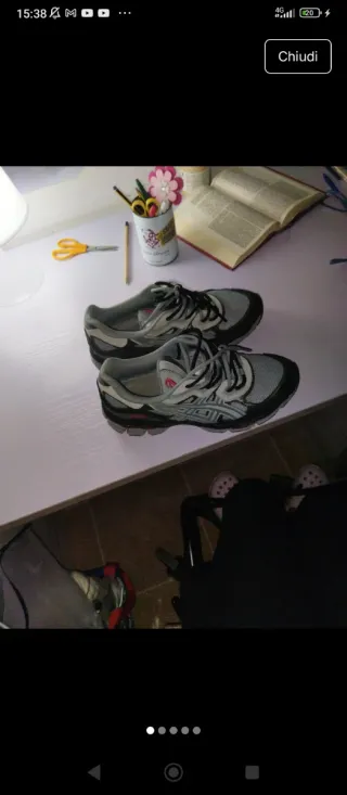 Scarpe Asics Uomo Grigie e Nere