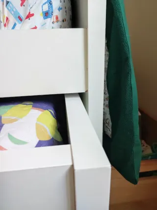 Cama nido doble con cajones amplios y 1 colchón