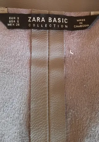 Chaqueta Zara Basic Talla S