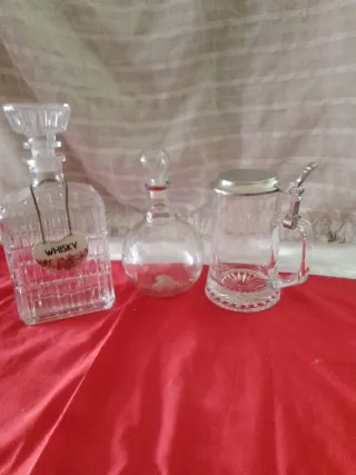 Caraffa liquore, Boccale, Bottiglia