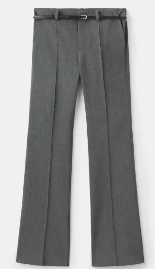 Pantalón de Mango colección Selection con cinturón