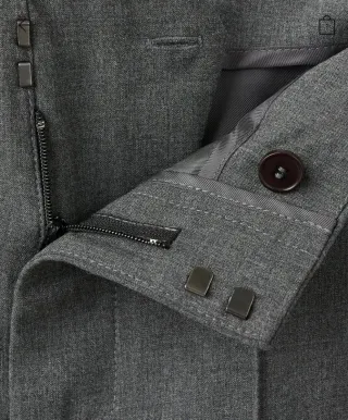 Pantalón de Mango colección Selection con cinturón